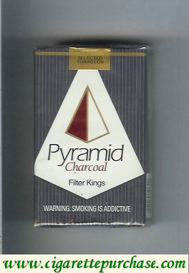 Pyramid Charcoal Filter Kings cigarettes soft box